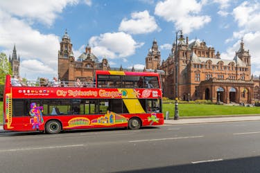 Tour in autobus hop-on hop-off di City Sightseeing di Glasgow